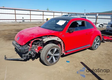 2014 Volkswagen Beetle 2.0T R-Line from USA, damaged, VIN 3VW4T7ATXEM607485